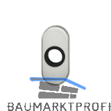 FSB Dr�ckerrosette 17 1758 oval, 32,5 x 70 x 7 mm, Aluminium silber eloxiert