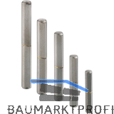 CHARMAG Bandrolle 18 x 134 mm, Stahl blank