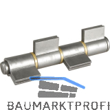 Anschwei�band 4-teilig I-Lappen 408C, Bandh. 180 mm, � 28 mm, Stahl blank