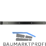 Langb�nder mittig gerollt,ohne Kegel, 1000 x 45 x 5mm, Stahl schwarz RAL9005