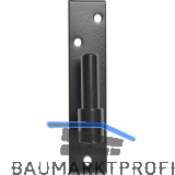 Plattenkegel, Kegeldorn � 18 mm, Stahl schwarz pulverbeschichtet RAL 9005