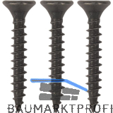 Schraubenset f�r Langband mittig gerollt 200mm, Stahl schwarz verzinkt