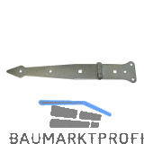 Werfgeh�nge 250 mm, H�he 35 mm, St�rke 2,5 mm, Stahl verzinkt
