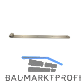 Langb�nder einseitig gerollt, ohne Kegel, 500 x 40 x 5 mm, Edelstahl-Effekt