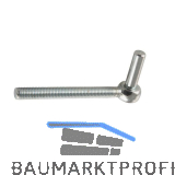 Gewindekegel, M 12, Gesamtl�nge 133 mm, Edelstahl-Effekt