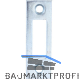 Schlie�blech f�r Querriegel 140/180 mm gekr�pft, 29 x 7 mm, verzinkt