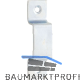 Schlaufe f�r Querriegel 140/160/180 mm gerade, H�he 24 mm, verzinkt