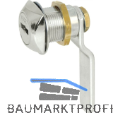 Blechmontagezylinder 19 mm verschiedensp. mit Messingschl�ssel,Messing verchromt