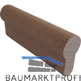 Blindzylinder aus Holz, 80 x 17 x 33 mm, Buche roh