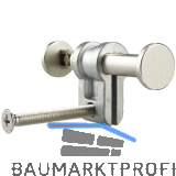 Blindzylinder UBZ, Schweizer Profilzylinder RZ, Zamak vernickelt