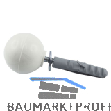 IBFM T�rpuffer - Kugelform Kunststoff wei�