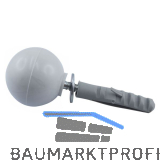 IBFM T�rpuffer - Kugelform Kunststoff grau