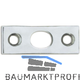 T�rkantriegel-Schliessblech, 40 x 15 x 2 mm, Edelstahl