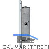 Einbauriegel mit Stulp 196 x 24 x 3 mm, Innengewinde M 10, DM 18, verzinkt