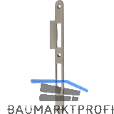 Lappenschlie�blech B9000 f�r BKS Hauptschl�sser, rechts, 62,5 x 235 mm,Edelstahl