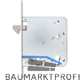 Schiebet�rschloss 1340 PZW mit Hakenfalle f�r 2 PZ,VK 9 mm,DM 55 /120, Edelstahl