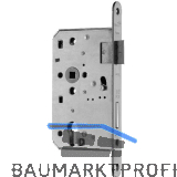 BMH Fluchtt�rschloss 1035 E, 1-flg. /EN 179, DM 65/24, links, Edelstahl