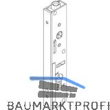 Einbauriegel sperrbar PZ ohne Riegel, DM 21 ,Stahl verzinkt