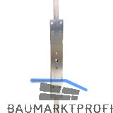 Stangenverschluss mit Anschwei�enden 13 x 8 mm, Hub 25,5 mm, Stahl verzinkt