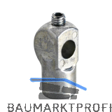 Stangenanschluss M 10, 1 Satz = 2 St�ck, Stahl blank
