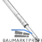 BKS Treibriegelstange 9006, 2000 mm, mit Gleitstopfen f�r oben, Stahl verzinkt