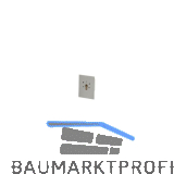 Schl�sselschalter Unterputz 011.1302.10 M.PHZ, 90 x 70 x 52 mm, Aluminium