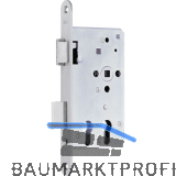 BKS Fluchtt�rschloss 2328 f�r 2 PZ, 1-flg, Funktion E, links, Edelstahl
