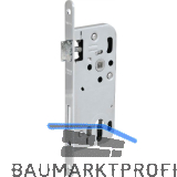 WG Einstemmschloss 320 R, PZ, DM 50, Stahl verzinkt silberf�rbig