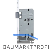 DORMAKABA Einstemmschloss ergo BB, DM 55, Stahl verzinkt silberf�rbig