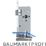 DORMAKABA Einstemmschloss ergo PZ, DM 50, Stahl verzinkt silberf�rbig