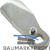 Sperrnase gerade f�r Blechmontagezylinder, 45 x 19 mm, Ma� H 18 mm, verzinkt