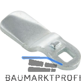 Sperrnase pos. gekr�pft f�r Blechmontagezylinder, 45 x 19mm,Ma� H 24mm,verzinkt