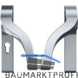 ECO Stangengriff EPN 900 IV PZ 92, 30� Drehwinkel, Alu silber beschichtet