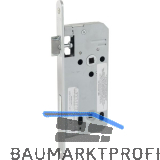 WG Einstemmschloss 440 RG Fl�sterfalle, WC, DM 50, VK 9 mm, Edelstahl