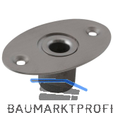 ECO Bodenschlie�mulde verstellbar, 80 x 50 mm, Edelstahl