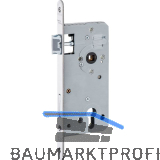 Fluchtt�rschloss 127/PA.D,EN 179/1125, Fl�sterfalle, Dorn 70 links,Edelstahl