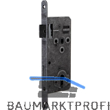 HALC� Einstemmschloss PZW FH- tauglich,DM50,Stahl schwarz passiviert beschichtet