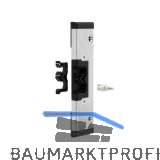 GU Schlie�platten zu Set Schlosskasten Secury TE-Modul,U-Profil,136 x 24 x 6 mm