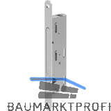 ECO Falztreibriegel GBS 94F, DM 30, Stulp rund 235 x 24 mm, Edelstahl