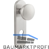 BKS Knopfkurzschild f�r au�en, B 72610, Edelstahl