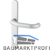 BKS Dr�ckerlochteil gekr�pft - auf Schild PZ 92,f�r au�en,silber eloxiert