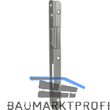 GU Winkelschlie�blech mit AT-St�ck, 250 x 16,5 x 25 x 3mm verzinkt, links