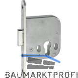WG Einstemm-Riegelschloss 48, PZ, DM 50 mm, Edelstahl-Effekt