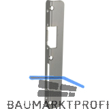 Winkelschlie�blech zu KFV AS f. Falle u. Riegel, Falz 4 mm, links, verz. silber