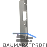 Winkelschlie�blech zu KFV AS f. Falle u. Riegel, Falz 4 mm, rechts, verz. silber