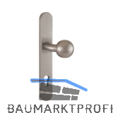 ECO Fluchtt�r-Halbgarnitur EPN 900 RR, Knopf, Langschild K160, EN 1125,Edelstahl