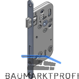 WG Magnetfallenschloss 300RNM Keilbart ohne Schlie�blech,DM 50,VK 8,5,Sperre 110