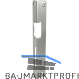 Winkelschlie�blech f. GU Secury f. E-T�r�ffner/AT-St�ck, links, verzinkt silber