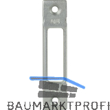 GU Schlie�teil f. Secury f. Massiv-Automatic-Riegel,Stulp 16mm,verzinkt silber