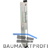 Winkelschlie�blech GU-Secury verstell. links, Falz 11/18, verzinkt silberf�rbig